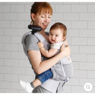 エルゴベビー(Ergobaby)の正規品ベビーカー用ファン抱っこ紐シリコン扇風機(ベビーカー用アクセサリー)