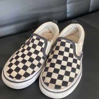 ヴァンズ(VANS)のキッズ　vans チェック(スニーカー)