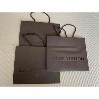 ルイヴィトン(LOUIS VUITTON)のルイヴィトン　Louis Vuitton 小さい紙袋3枚　布袋　レシートホルダー(ショップ袋)