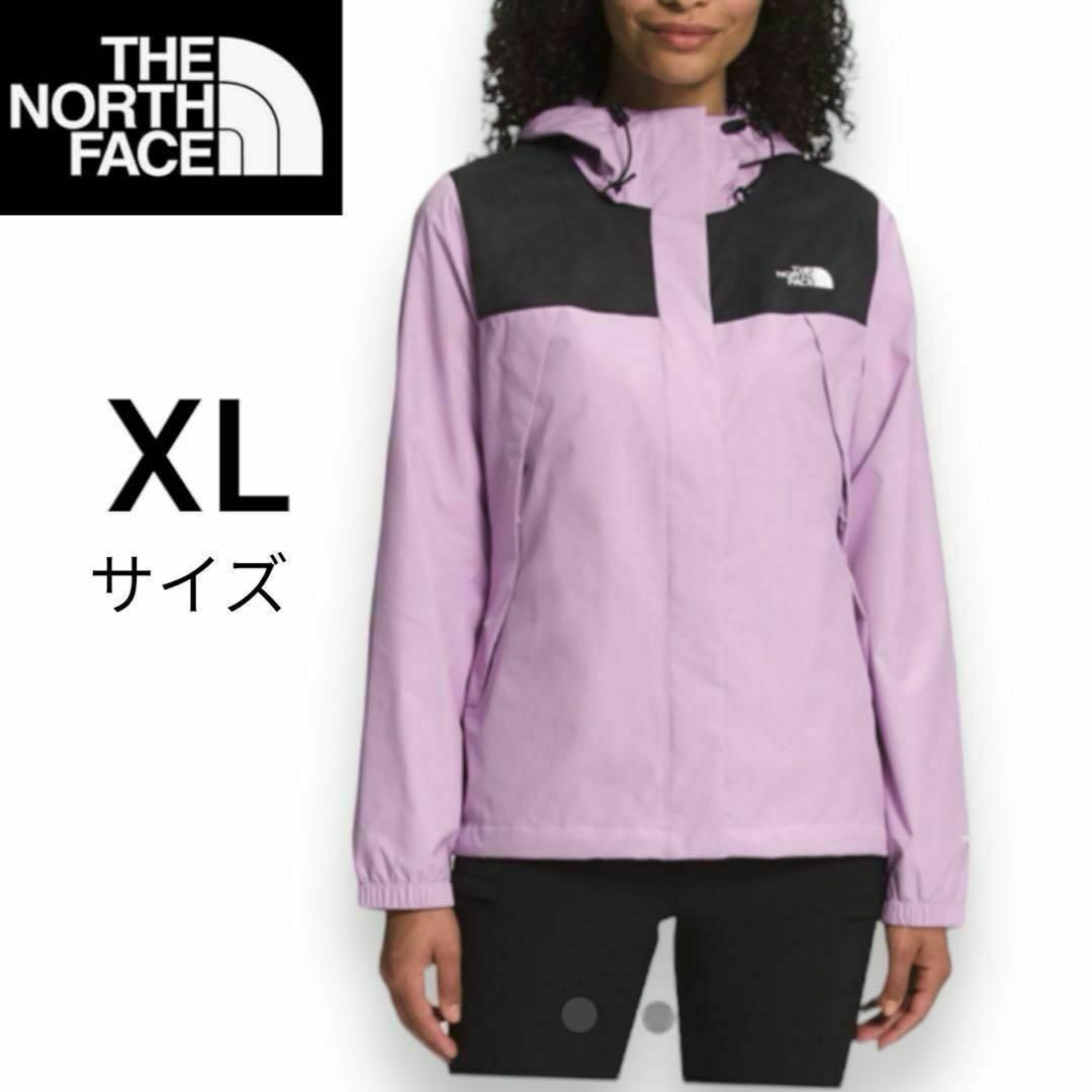 THE NORTH FACE(ザノースフェイス)の新品 ノースフェイス THE NORTH FACE マウンテンパーカー XL 紫 レディースのジャケット/アウター(ナイロンジャケット)の商品写真