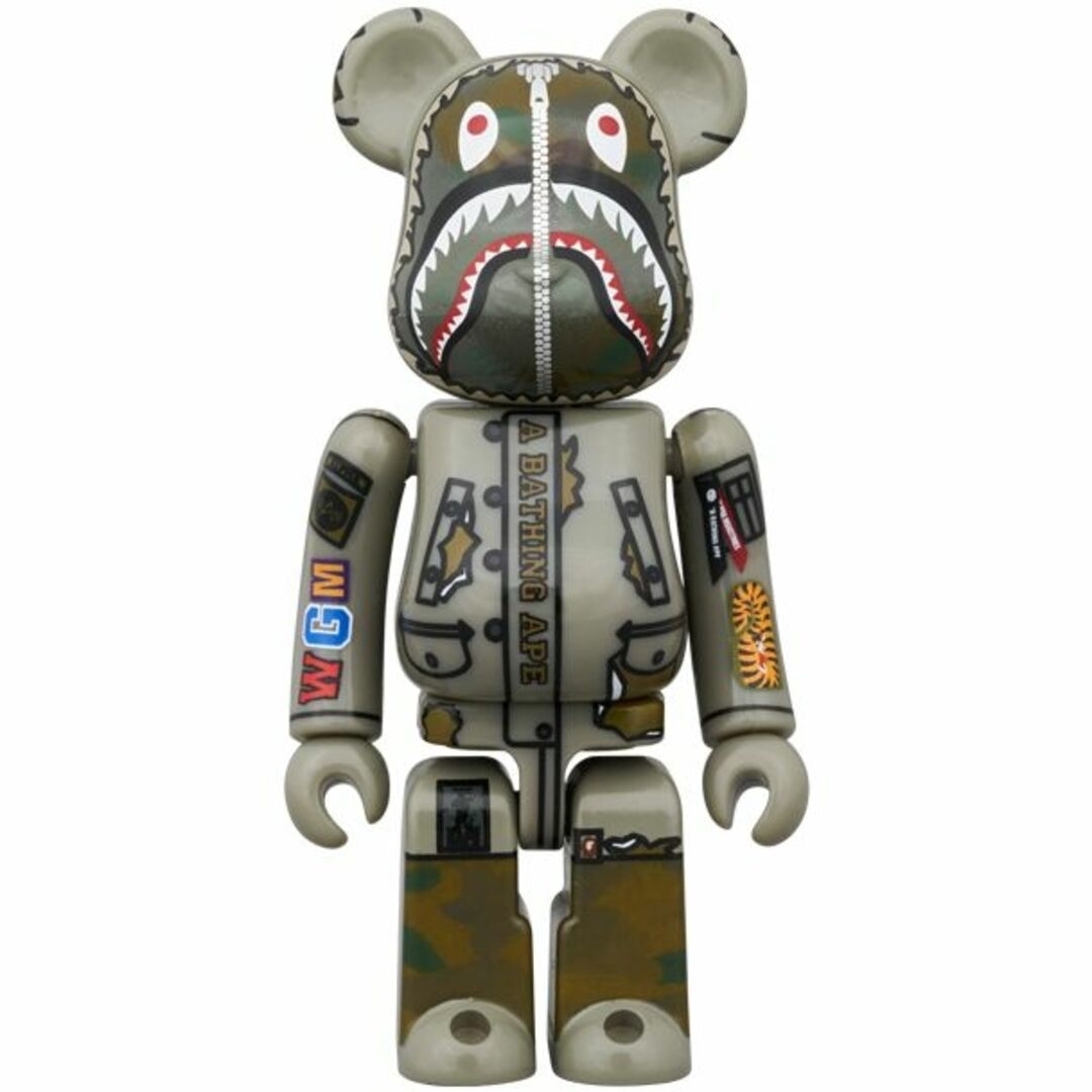 ベアブリックBAPE X ALPHA BE@RBRICK 100% & 400% 新品 - morahiking.com