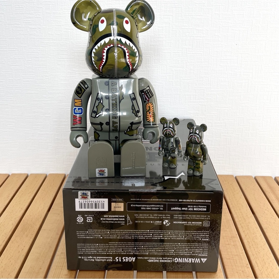 BAPE × ALPHA BE@RBRICK 100% & 400% - tsm.ac.in