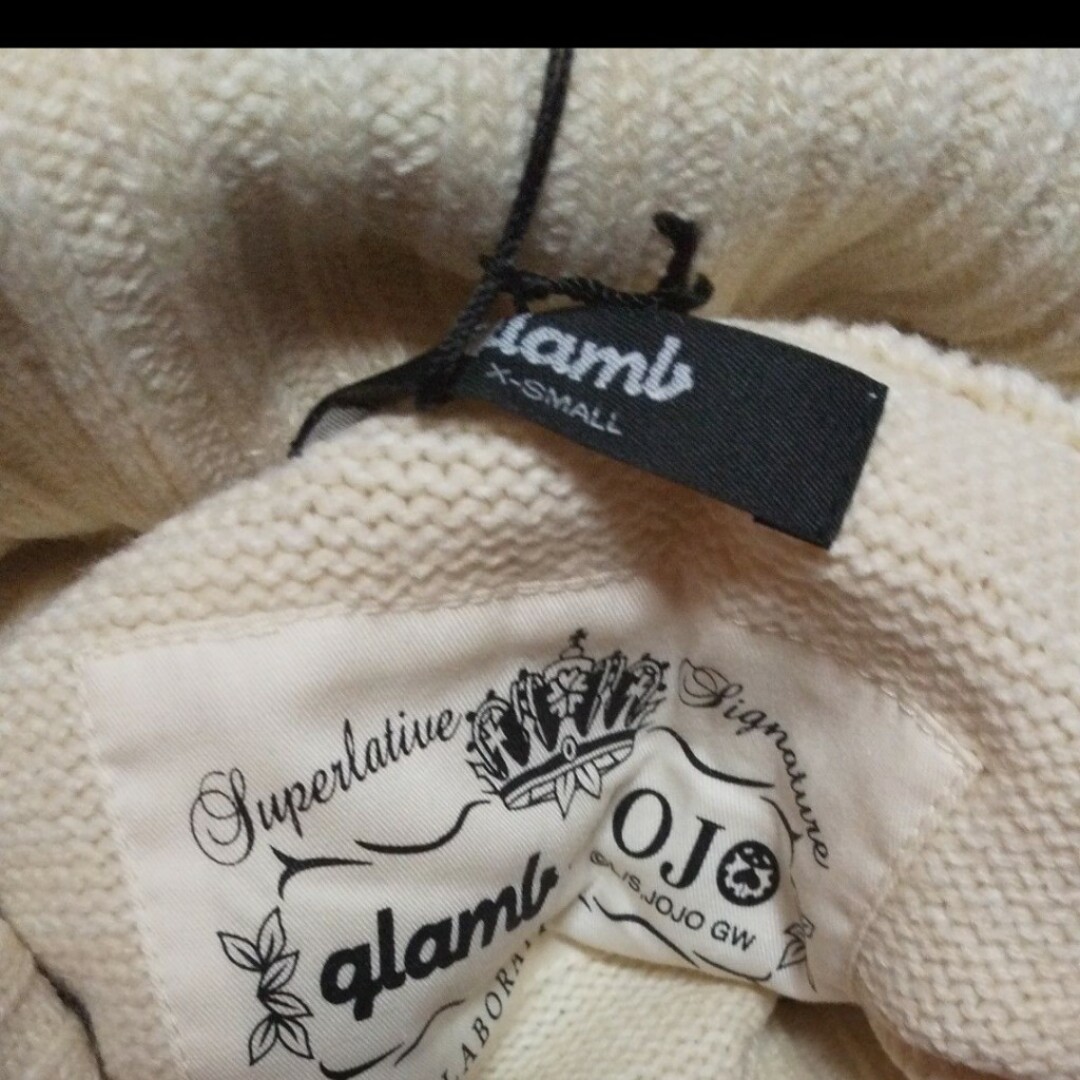 glamb(グラム)のglamb × ジョジョの奇妙な冒険ドッピオ ニット セーター (シミ有) レディースのトップス(ニット/セーター)の商品写真