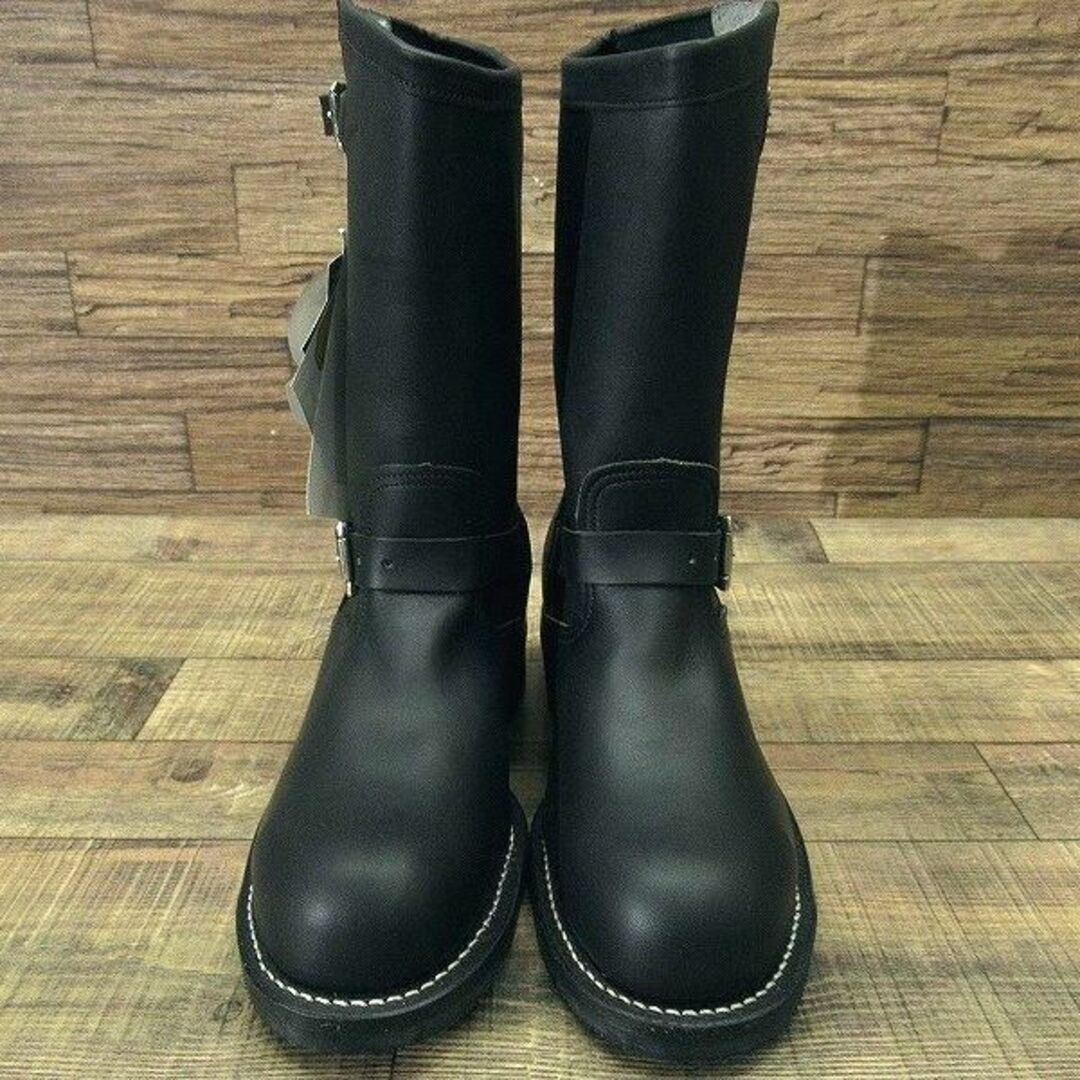 CHIPPEWA(チペワ)の新品 デッド チペワ 27863 レザー エンジニア ブーツ 黒 28.0 ① メンズの靴/シューズ(ブーツ)の商品写真