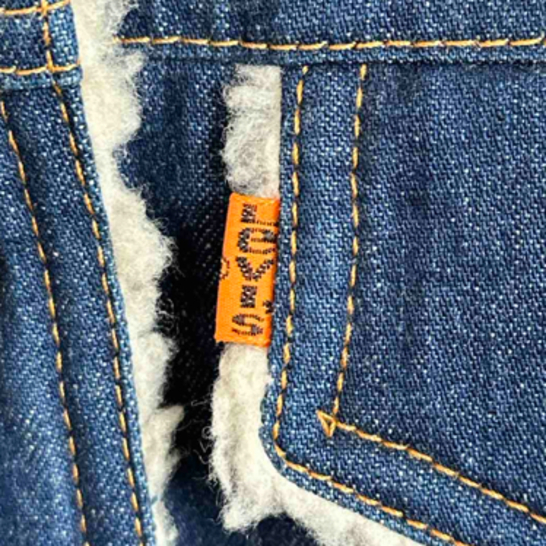 Levi's(リーバイス)の70s 80s リーバイス ボアジャケット 真紺 メンズのジャケット/アウター(Gジャン/デニムジャケット)の商品写真