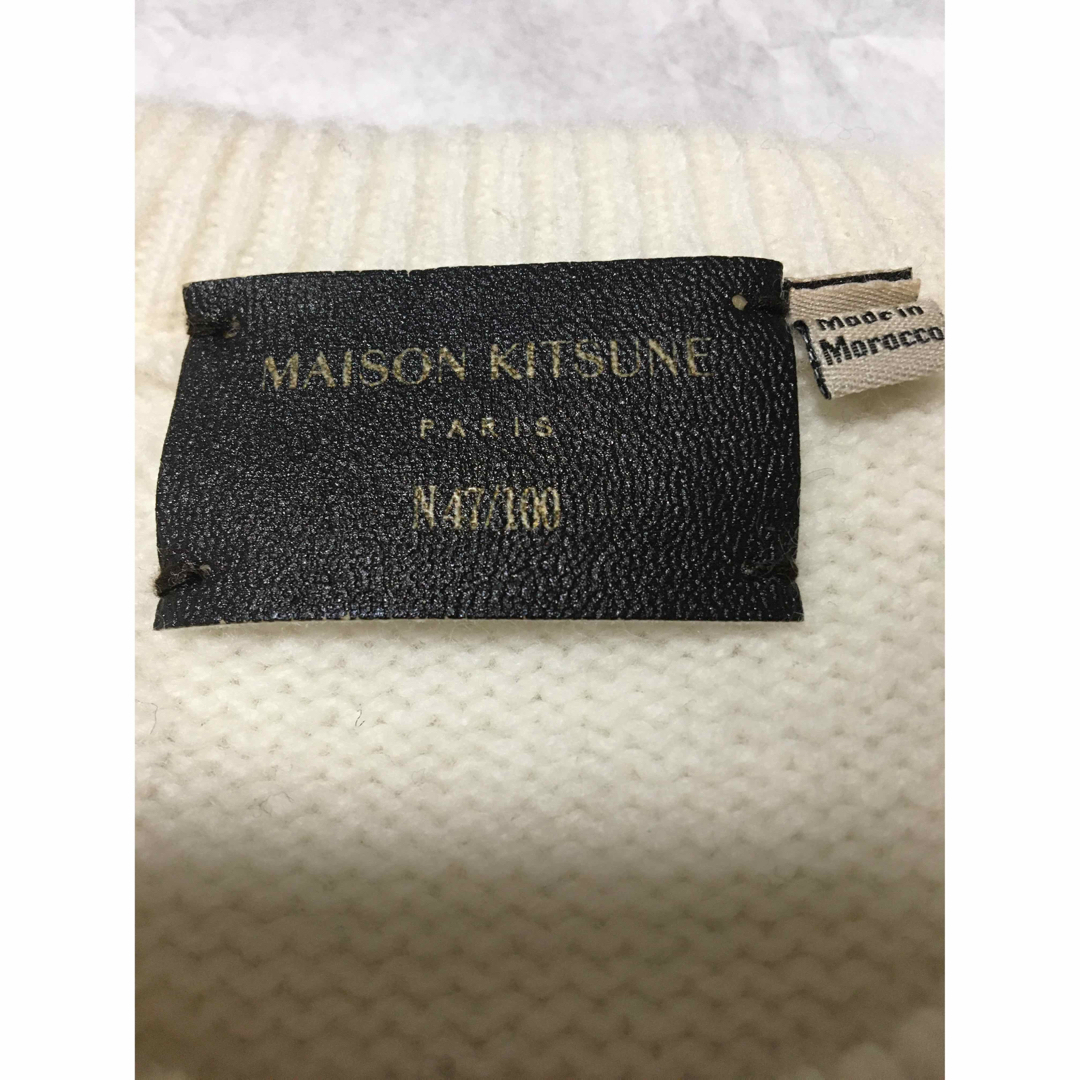 MAISON KITSUNE'(メゾンキツネ)のMAISON KITSUNE メゾンキツネ  ZIG ZAG プルオーバー メンズのトップス(ニット/セーター)の商品写真