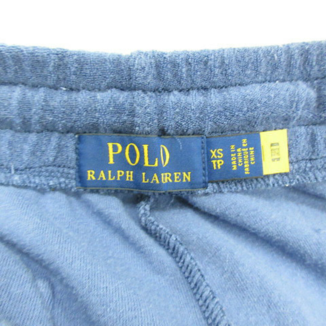 POLO RALPH LAUREN(ポロラルフローレン)のポロ ラルフローレン   ロゴ 刺繍 パイル ショーツ ハーフパンツ 紺系 XS メンズのパンツ(ショートパンツ)の商品写真