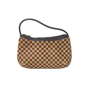 ルイヴィトン(LOUIS VUITTON)のLOUIS VUITTON ルイヴィトン ハンドバッグ ダミエ ソバージュ タイガー M92132 ハラコ 美品 中古 58490(ハンドバッグ)