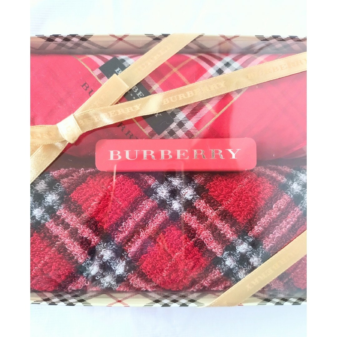 BURBERRY(バーバリー)の【BURBERRY】バーバリーハンカチミニタオルセット レディースのファッション小物(ハンカチ)の商品写真