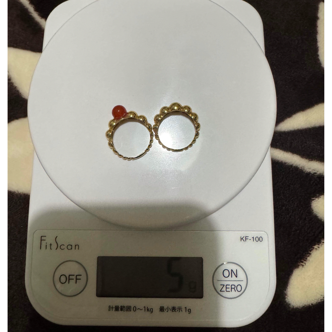 K18 18金リング レディースのアクセサリー(リング(指輪))の商品写真