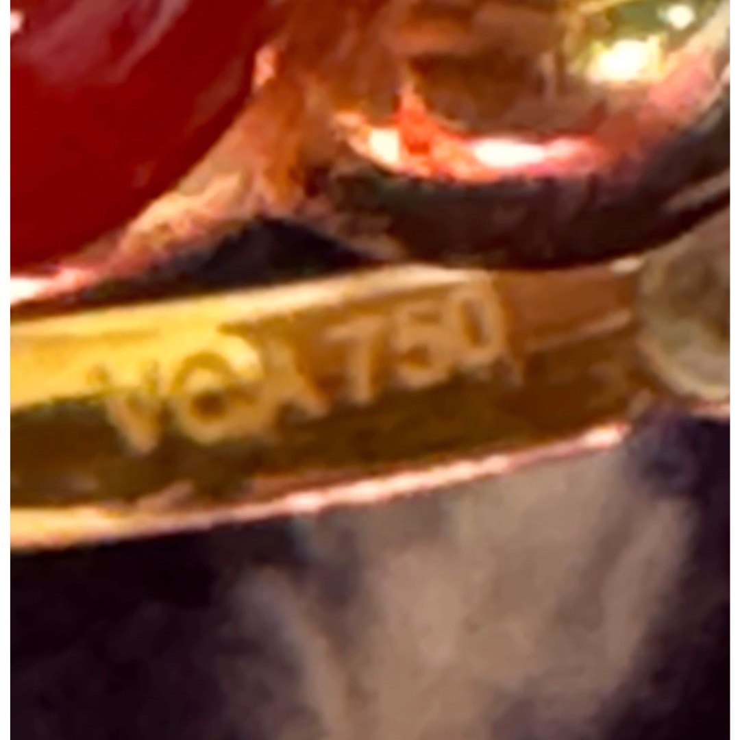 K18 18金リング レディースのアクセサリー(リング(指輪))の商品写真