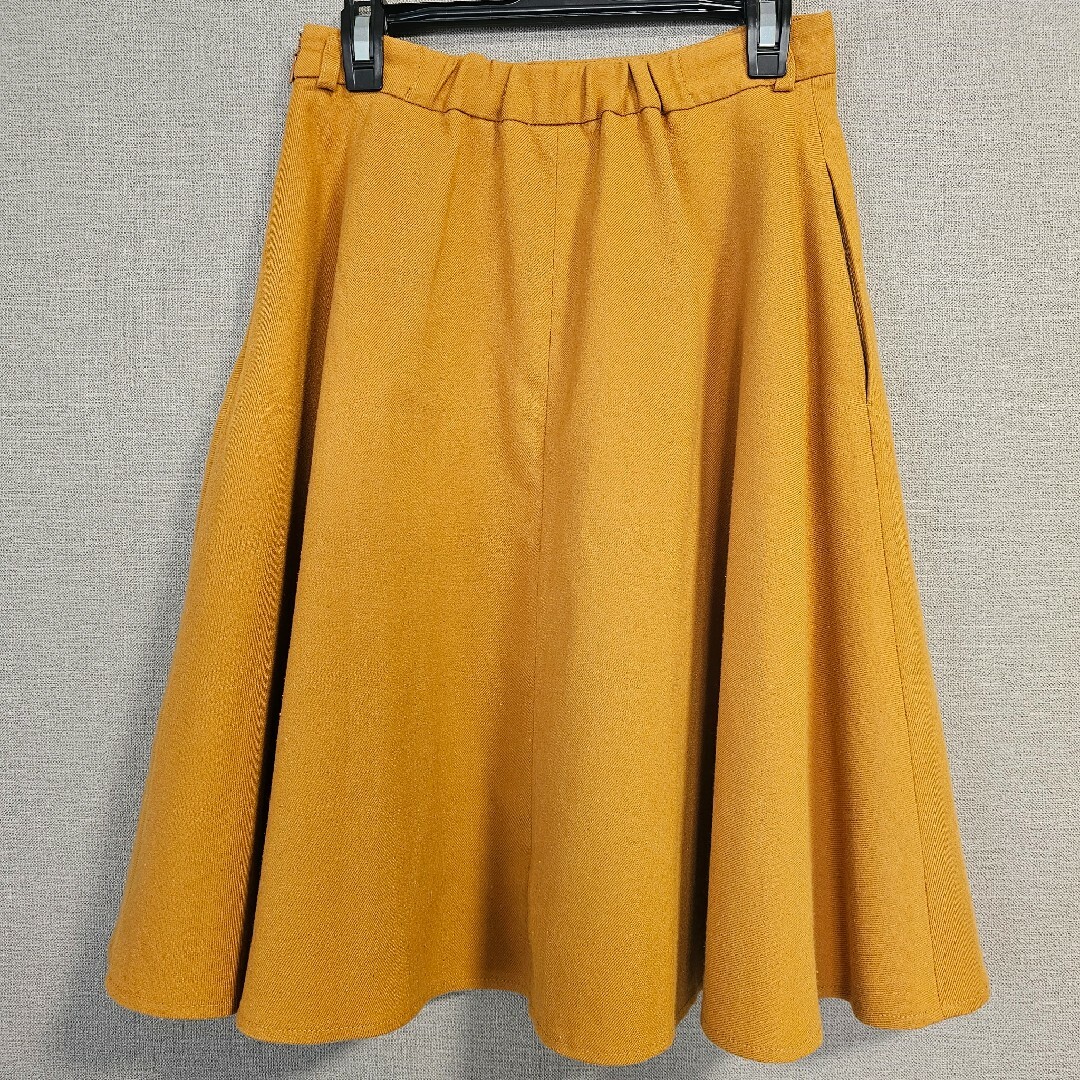 ViS(ヴィス)のVIS ひざ丈フレアスカート レディースのスカート(ひざ丈スカート)の商品写真