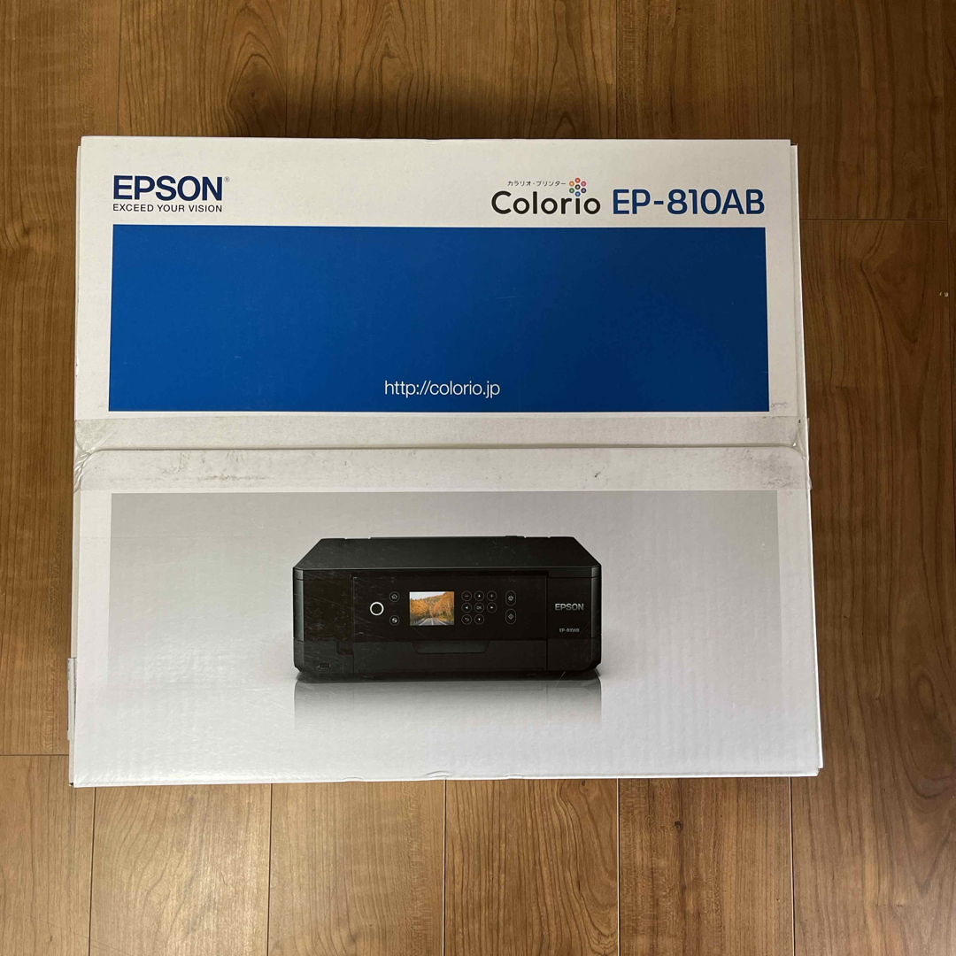 EPSON(エプソン)のEPSON   カラリオプリンター EP-810AB スマホ/家電/カメラのPC/タブレット(PC周辺機器)の商品写真