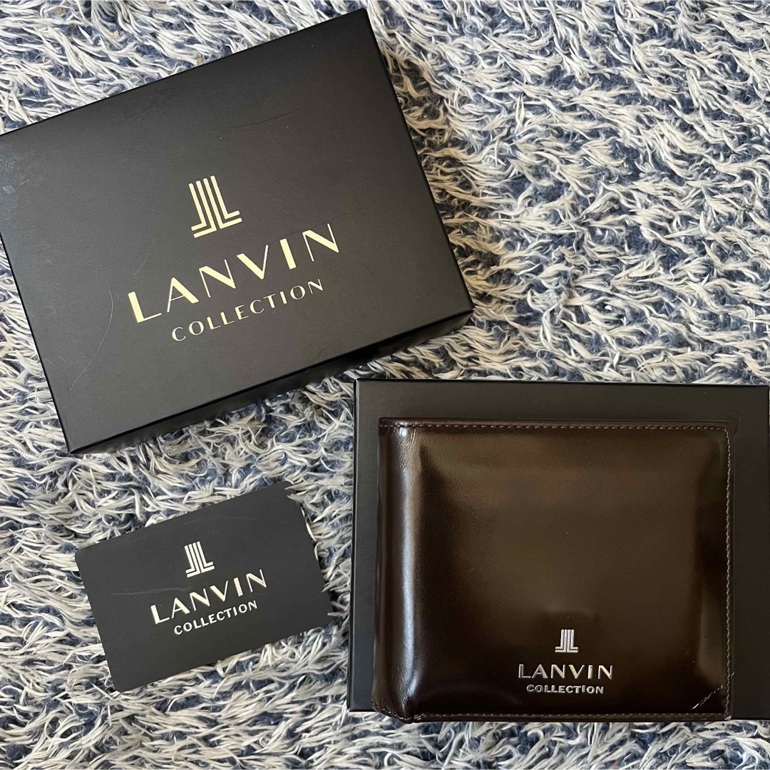 LANVIN(ランバン)のLANVIN 二つ折り財布 メンズのファッション小物(折り財布)の商品写真
