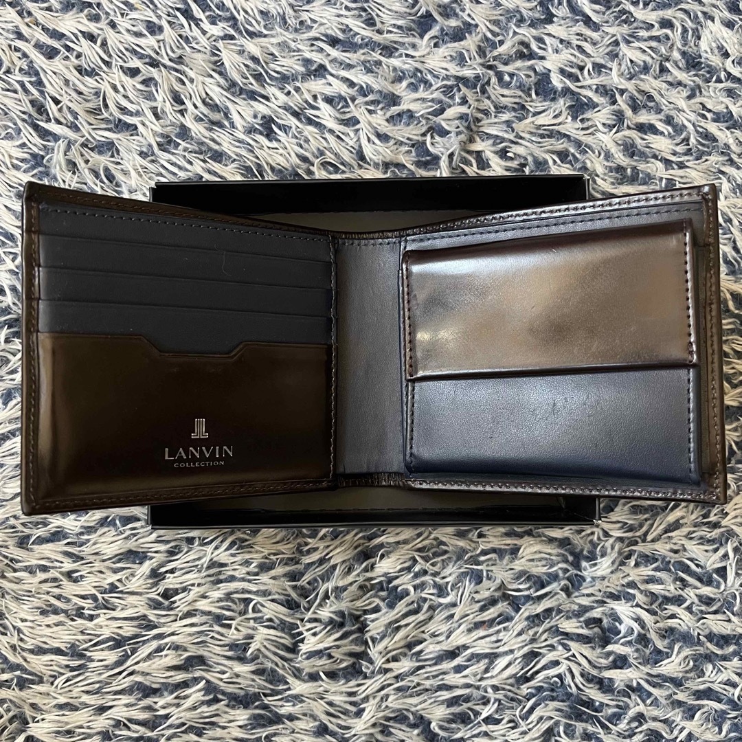 LANVIN(ランバン)のLANVIN 二つ折り財布 メンズのファッション小物(折り財布)の商品写真