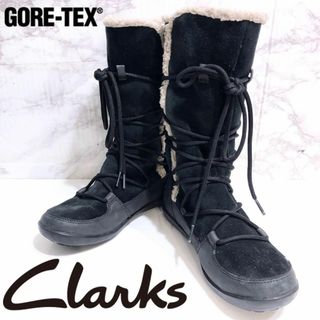 クラークス(Clarks)の【内ボア！ゴアテックス！人気ブランド！】Clarks GORE-TEXボアブーツ(ブーツ)