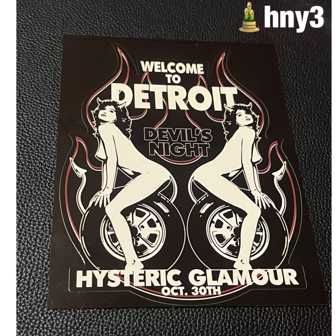 HYSTERIC GLAMOUR(ヒステリックグラマー)のHYSTERIC GLAMOUR Sticker 複数ご購入時割引有🎍hny3 メンズのファッション小物(その他)の商品写真