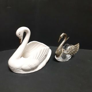 2つセット　白鳥スワン　小物入れ　GiovanniValentino(その他)