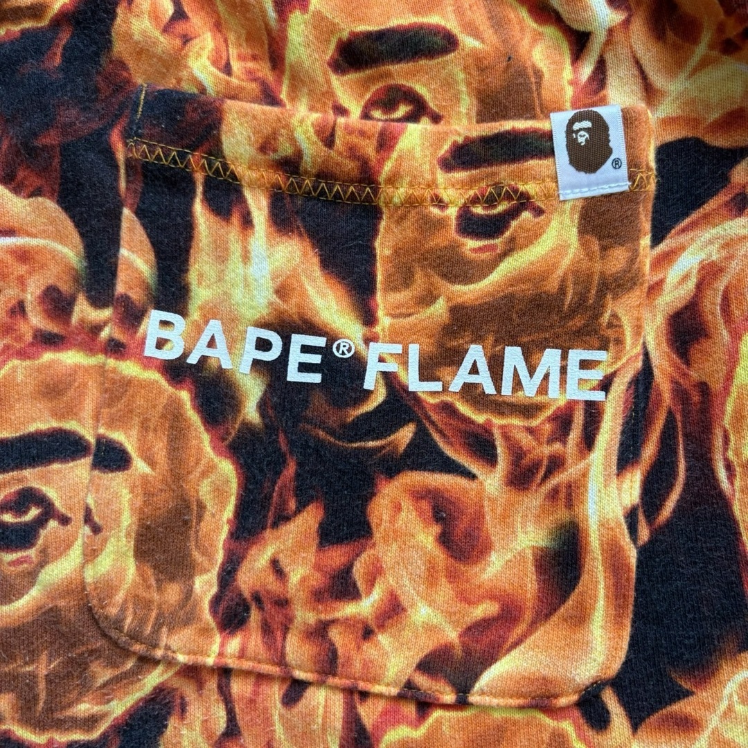 A BATHING APE(アベイシングエイプ)のBAPE FLAME メンズのパンツ(その他)の商品写真