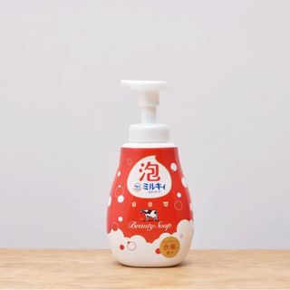 カウブランド(COW)のラスト①　牛乳石鹸　カウブランド　赤箱　限定　ミルキィ　泡　ボディソープ(ボディソープ/石鹸)