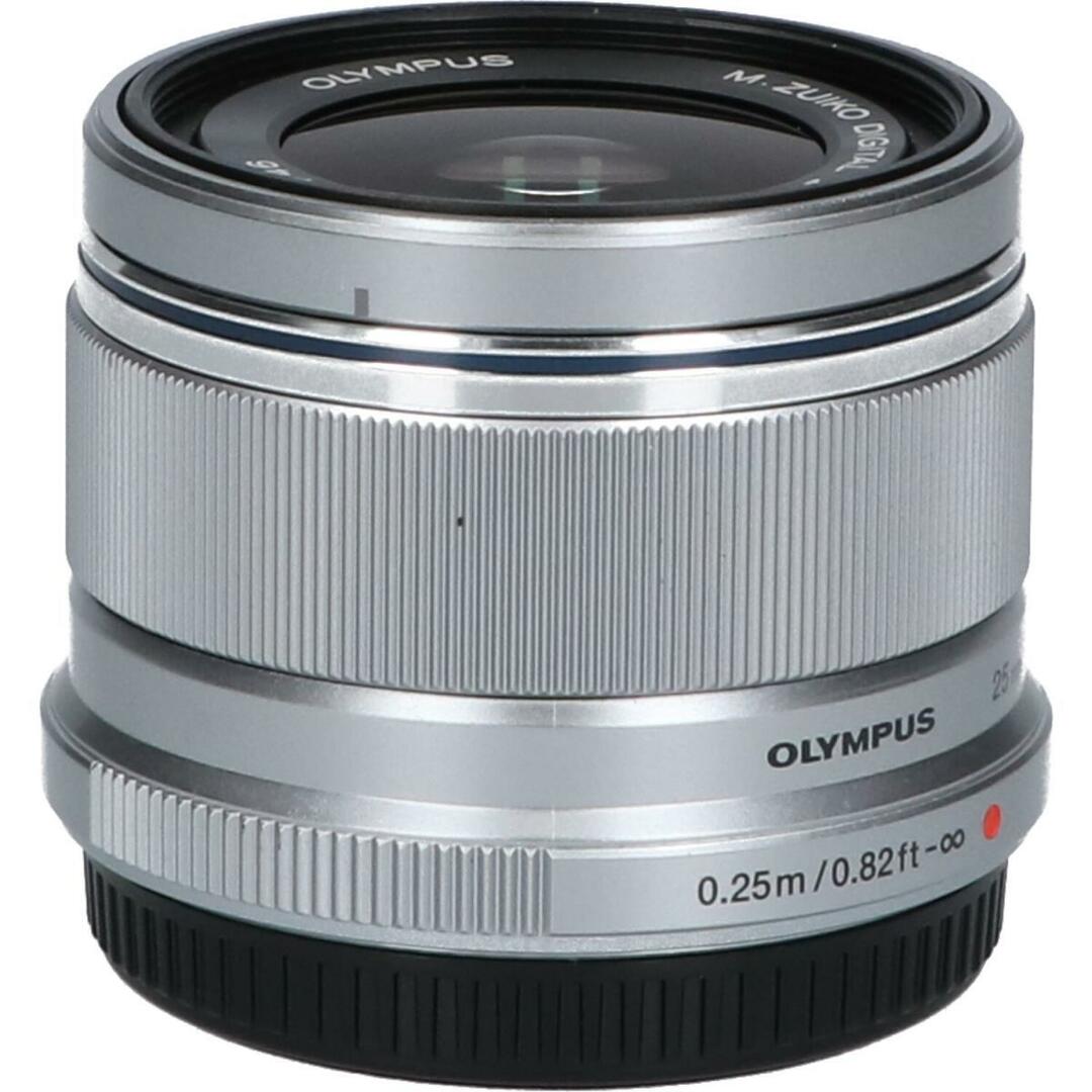 OLYMPUS(オリンパス)のＯＬＹＭＰＵＳ　ＭＺＤ２５ｍｍ　Ｆ１．８ＳＩＬＶＥＲ スマホ/家電/カメラのカメラ(レンズ(ズーム))の商品写真