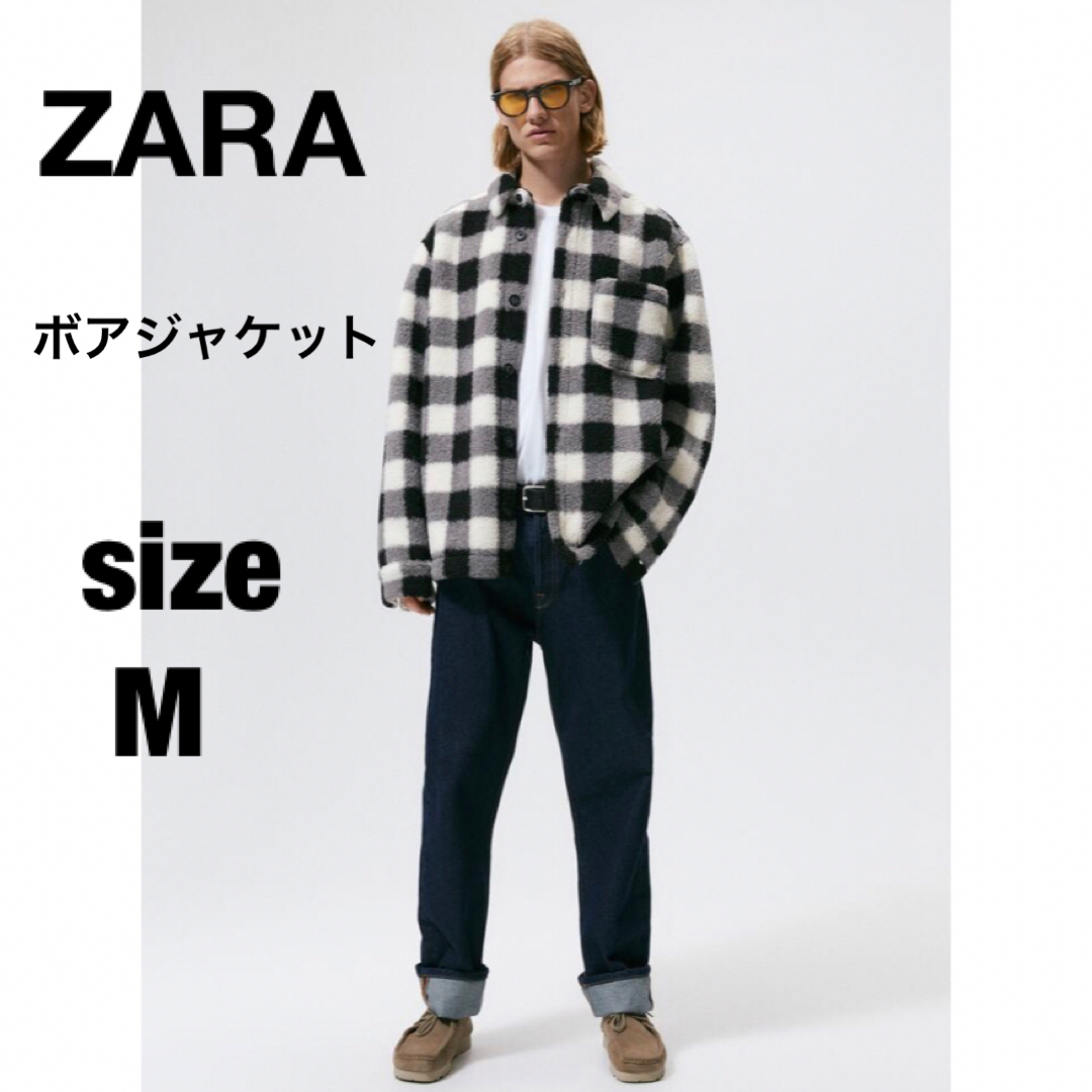 ZARA アウター シャツジャケット スエード調 ザラ カーキ 程よく