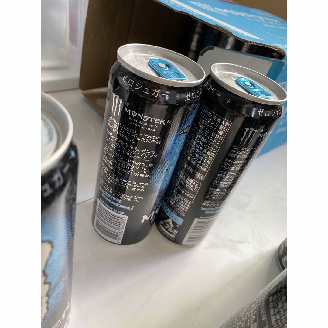 Monster Energy(モンスターエナジー)のモンスターエナジー　ゼロシュガー　24本入り1ケース 食品/飲料/酒の飲料(ソフトドリンク)の商品写真