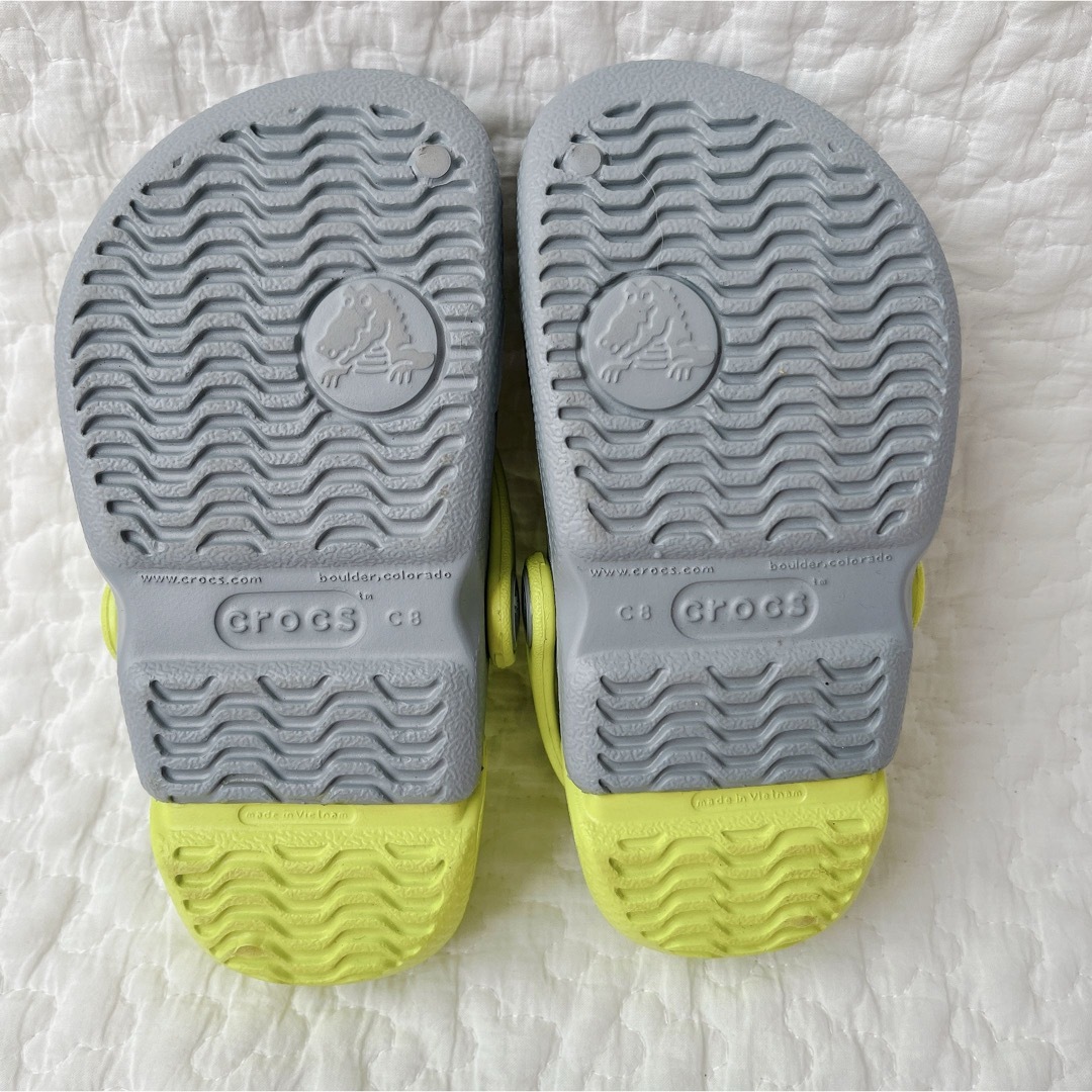 crocs(クロックス)のクロックス  サンダル　15.5 エレクトロキッズ　サンダル c8 キッズ/ベビー/マタニティのキッズ靴/シューズ(15cm~)(サンダル)の商品写真