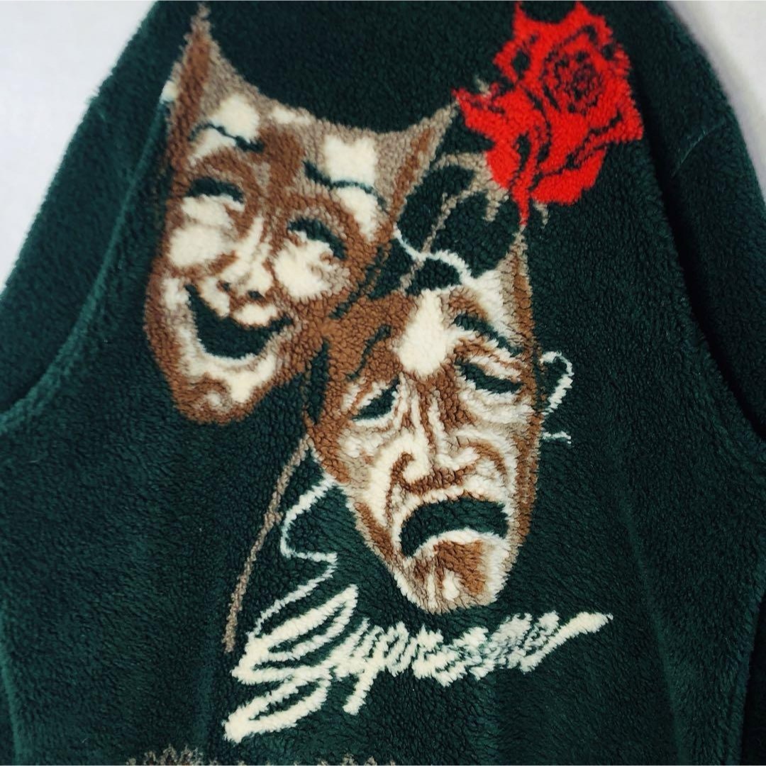 Supreme(シュプリーム)の【モーガン蔵人着用】シュプリーム ビッグロゴ 両面デザイン フリース XLサイズ メンズのジャケット/アウター(その他)の商品写真