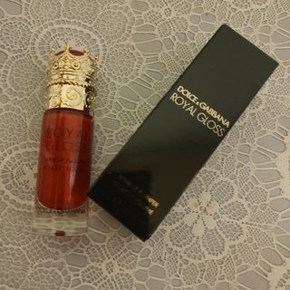 ドルチェアンドガッバーナ(DOLCE&GABBANA)の【未使用】DOLCE&GABBANA ロイヤルグロス レッド(リップグロス)