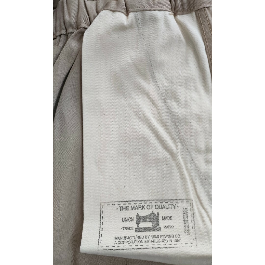 【新品】SANCA(サンカ)　レディース　ズボン　ショート丈　タンカラー レディースのパンツ(チノパン)の商品写真