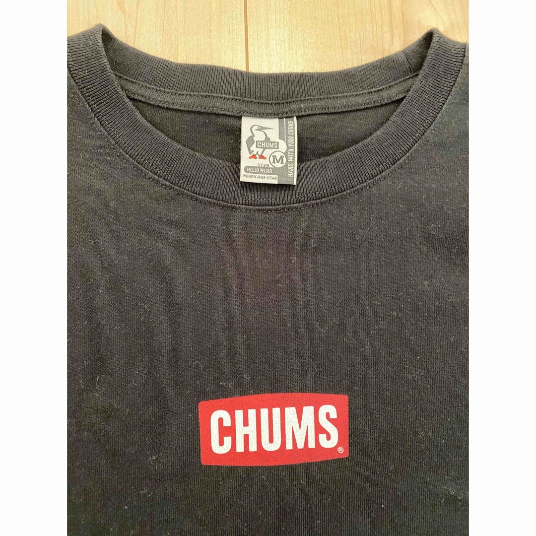 CHUMS(チャムス)の【美品】CHUMS チャムス　オーバーサイズ　ロゴ　ロングスリーブTシャツ メンズのトップス(Tシャツ/カットソー(七分/長袖))の商品写真