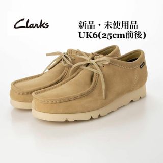 クラークス(Clarks)のClarks クラークス ワラビー ゴアテックス メープルスエード(スリッポン/モカシン)