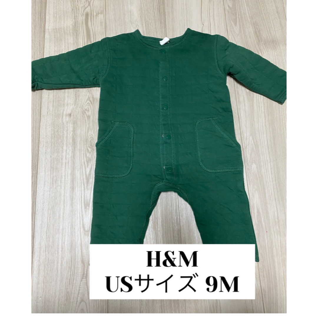 H&M(エイチアンドエム)のH&M ロンパース　サイズ9Ｍ キッズ/ベビー/マタニティのベビー服(~85cm)(ロンパース)の商品写真