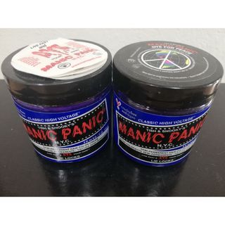 マニックパニック(MANIC PANIC)のマニックパニックライロックLielocksブルー2個セット★開封のみ(カラーリング剤)