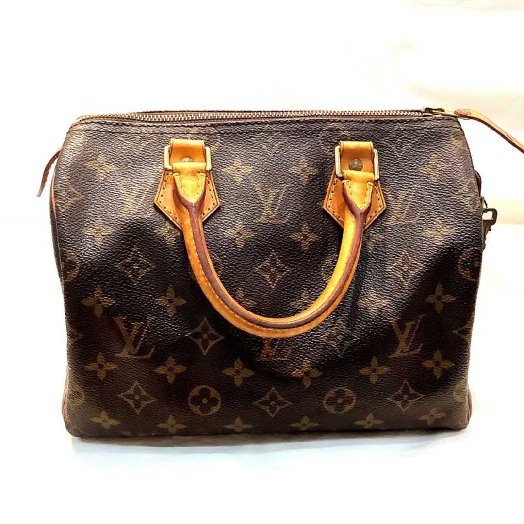 レディースルイ・ヴィトン（LOUIS VUITTON）モノグラム スピーディ25 M41528 PVC ミニボストンバッグ SP1915 ハンドバッグ　南京錠+鍵1つKB-7880