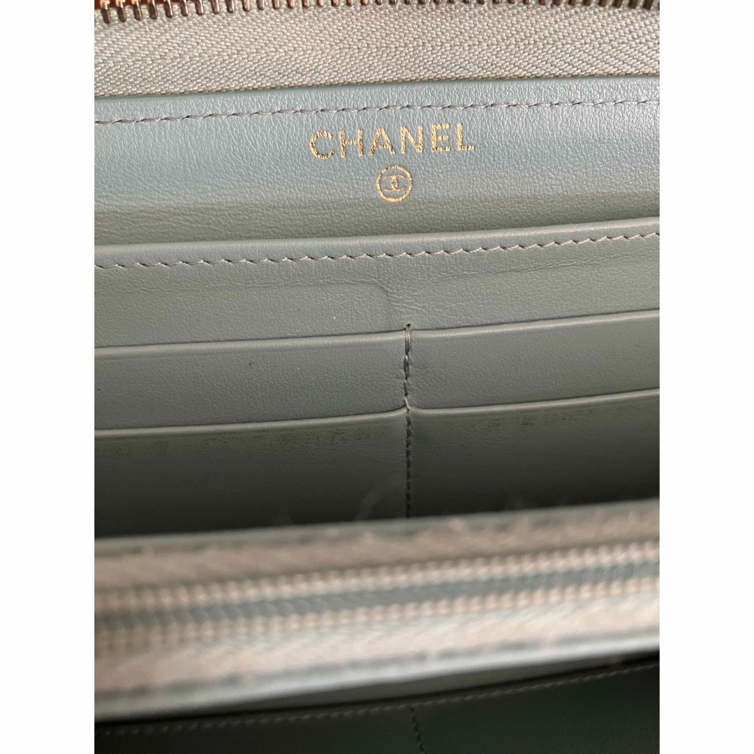 CHANEL(シャネル)のCHANEL ティファニーブルーマトラッセ長財布 レディースのファッション小物(財布)の商品写真