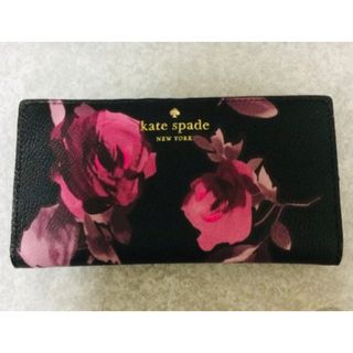 ケイトスペードニューヨーク(kate spade new york)の新品 未使用 kate spade 長財布 バラ 薔薇(財布)