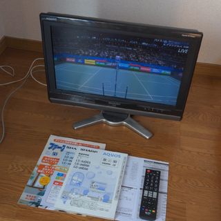 シャープ(SHARP)の【値引き】液晶テレビ　20インチ　LC-20D50　2010年製　黒　No.C(テレビ)