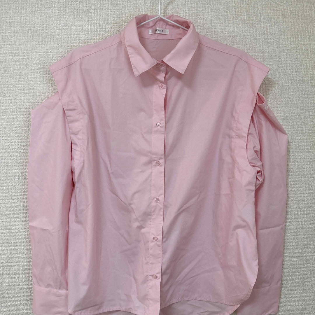 しまむら(シマムラ)の3wayシャツ　☆2PINK ViVi☆ レディースのトップス(シャツ/ブラウス(長袖/七分))の商品写真