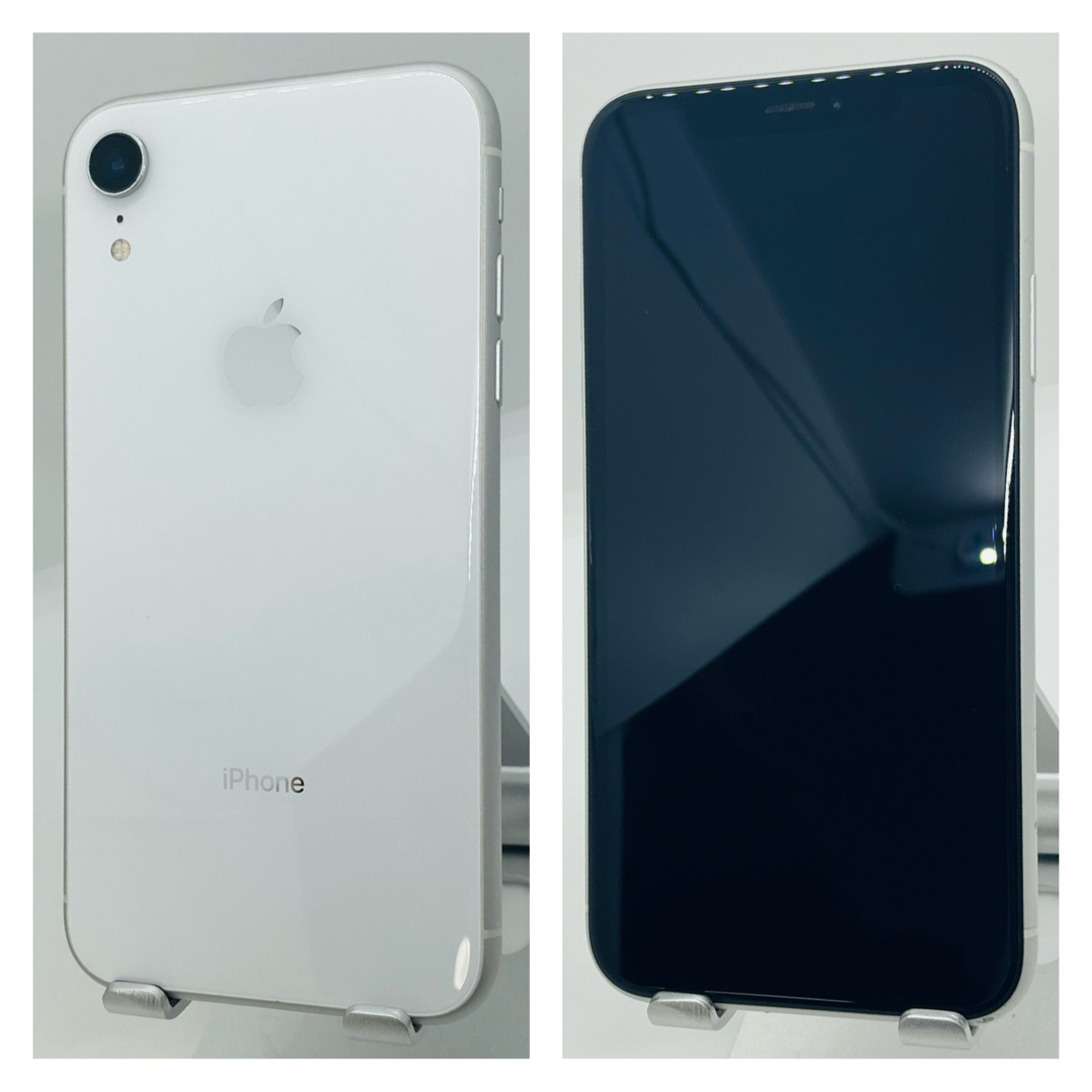 B 100% iPhone XR White 64 GB SIMフリー　本体