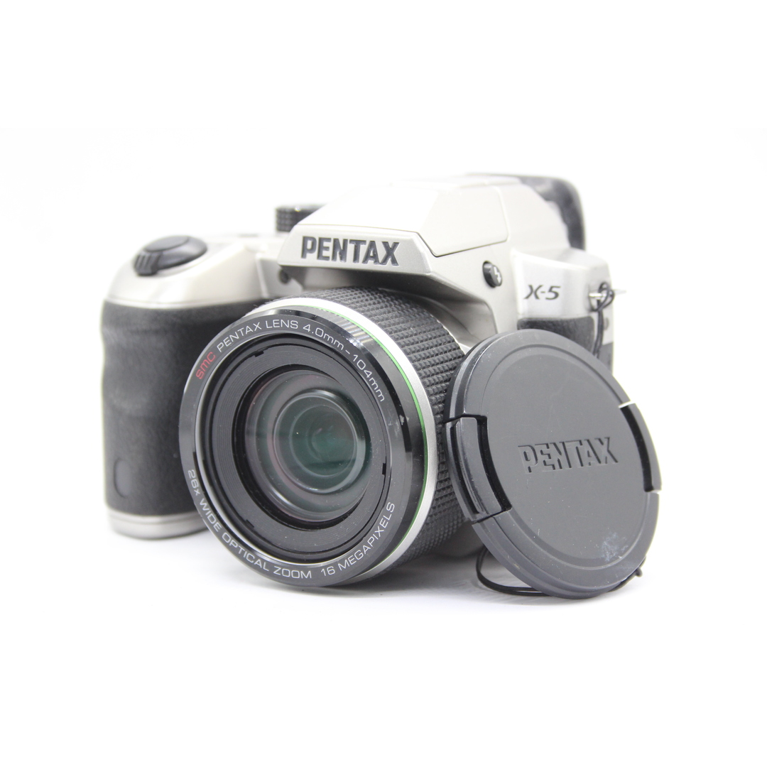 【返品保証】 【便利な単三電池で使用可】ペンタックス Pentax X-5 26x Wide コンパクトデジタルカメラ  s5393当店での3つサービス