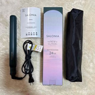 SALONIA ヘアストレートアイロン(ヘアアイロン)