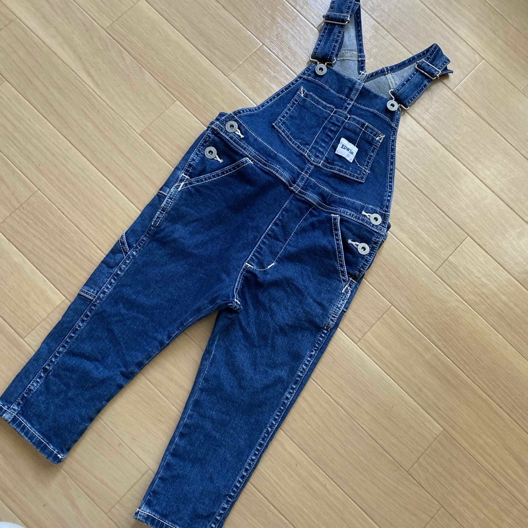 EDWIN - デニムサロペット 90の通販 by Dango's shop |エドウィンなら EDWIN - デニムサロペット 90の通販 by Dango's shop |エドウィンなら