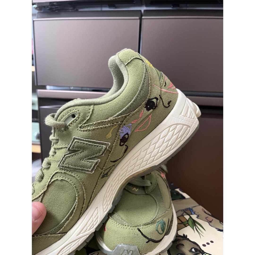 New Balance(ニューバランス)のNew Balance M2002RAG "Green" 26.5cm メンズの靴/シューズ(スニーカー)の商品写真