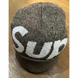 シュプリーム(Supreme)の＊シュプリーム Supreme ロゴ ニット帽 ニットキャップ ビーニー(ニット帽/ビーニー)