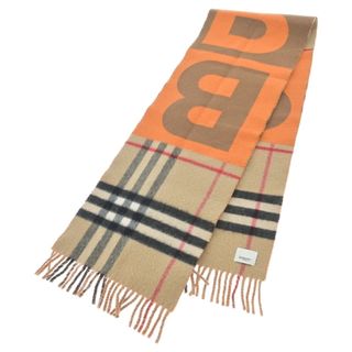 BURBERRY - BURBERRY バーバリー マフラー カシミア100％ 濃紺