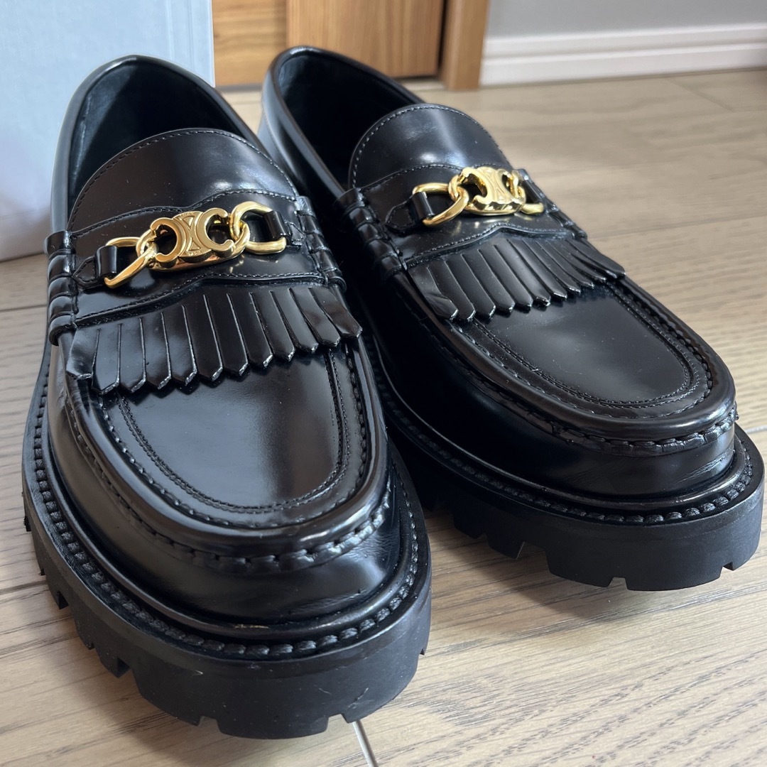 CELINE - トリオンフチェーン付き CELINE マーガレット CELINE - トリオンフチェーン付き CELINE マーガレット