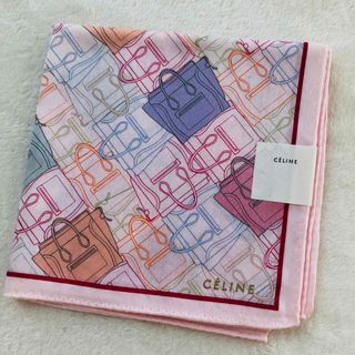 セリーヌ(celine)の【新品未使用】CELINE レア品/大判ハンカチ(ハンカチ)