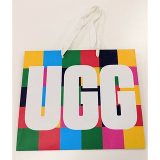 アグ(UGG)のUGG ショッパー 紙袋 大きいサイズ 1枚(ショップ袋)
